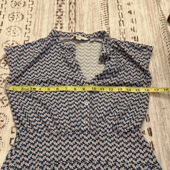 Boden Geometric Patterned Mini Dress - Picture 7 of 7